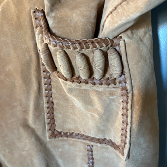 Scully Western Beaded Buck Leather Jacket - Picture 10 of 15